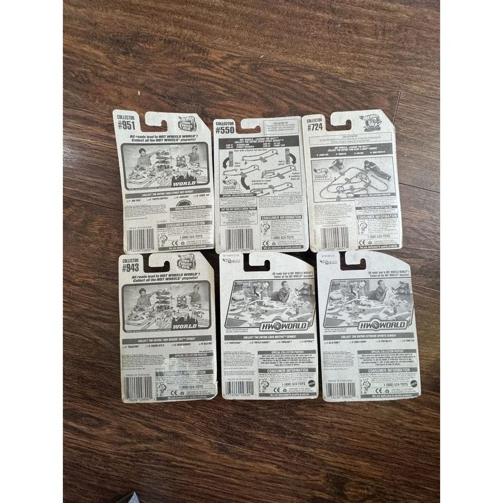 Hot Wheels Lot of 6 1997-2001 Street Art Speed Spray Dash 4 Cash Buggin Out